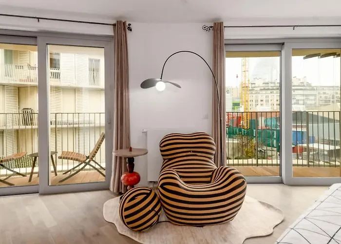 Premium Moderne Avec Balcon - Parc Des Expositions * Párizs